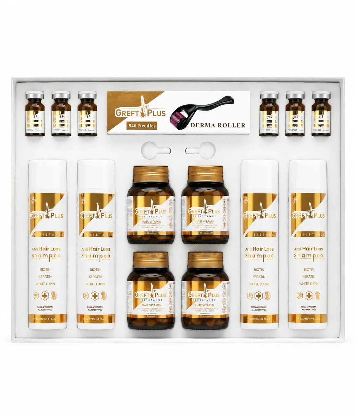 Greft Plus 6 Aylık Meso Saç Bakım Seti