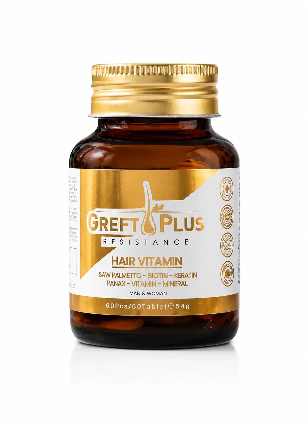 Greft Plus Hair Vitamin 60 Tablets